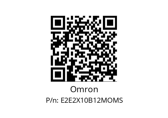   Omron E2E2X10B12MOMS