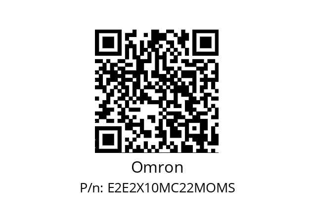   Omron E2E2X10MC22MOMS