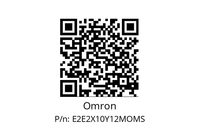   Omron E2E2X10Y12MOMS