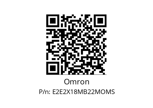   Omron E2E2X18MB22MOMS