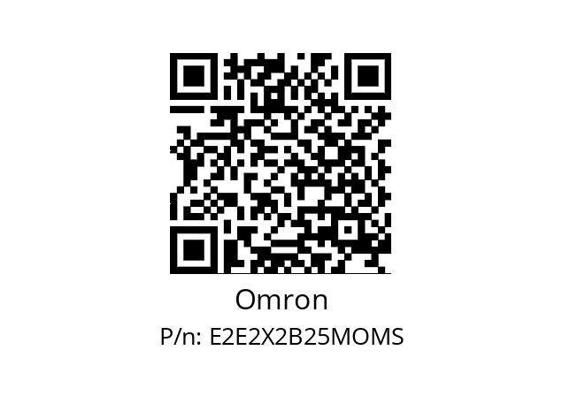   Omron E2E2X2B25MOMS