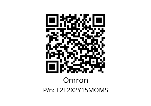   Omron E2E2X2Y15MOMS