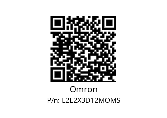   Omron E2E2X3D12MOMS