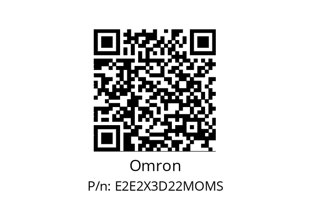   Omron E2E2X3D22MOMS