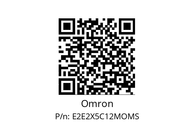   Omron E2E2X5C12MOMS