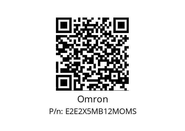   Omron E2E2X5MB12MOMS