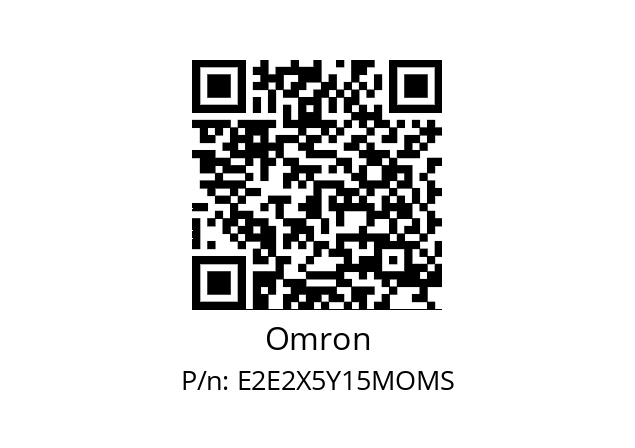   Omron E2E2X5Y15MOMS