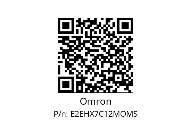   Omron E2EHX7C12MOMS