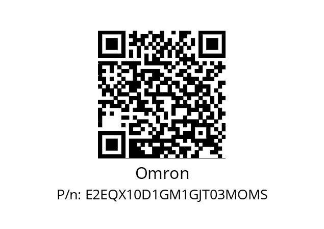   Omron E2EQX10D1GM1GJT03MOMS