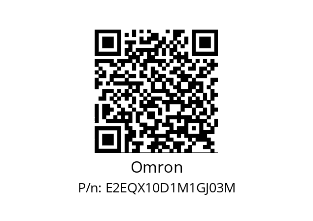   Omron E2EQX10D1M1GJ03M