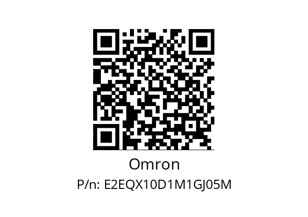   Omron E2EQX10D1M1GJ05M