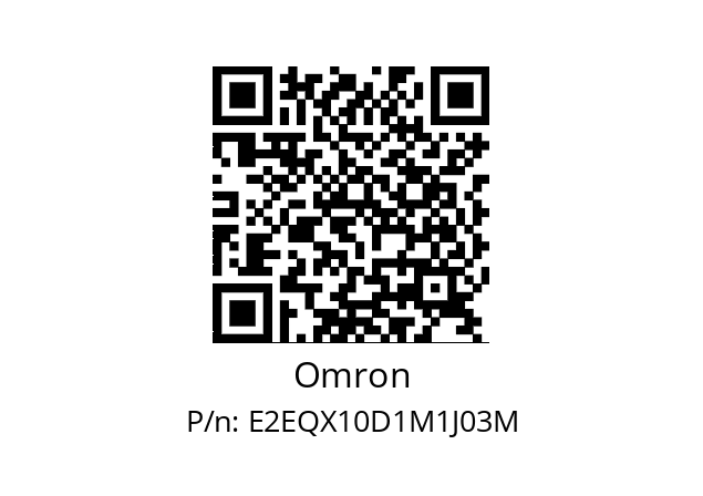   Omron E2EQX10D1M1J03M