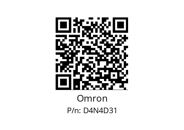   Omron D4N4D31