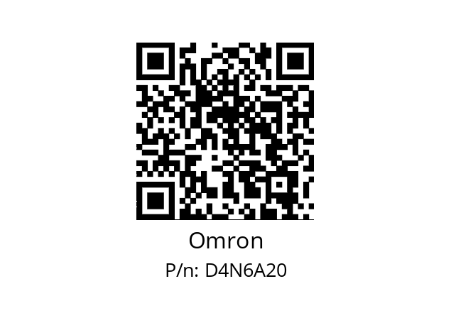   Omron D4N6A20