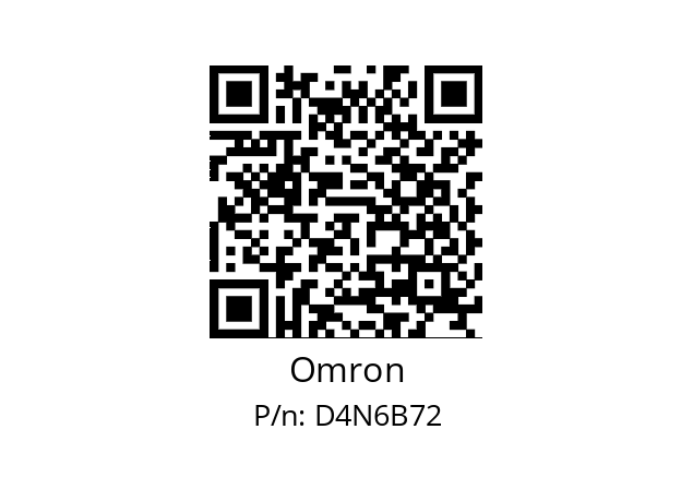   Omron D4N6B72