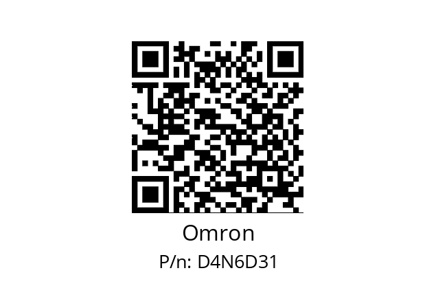   Omron D4N6D31