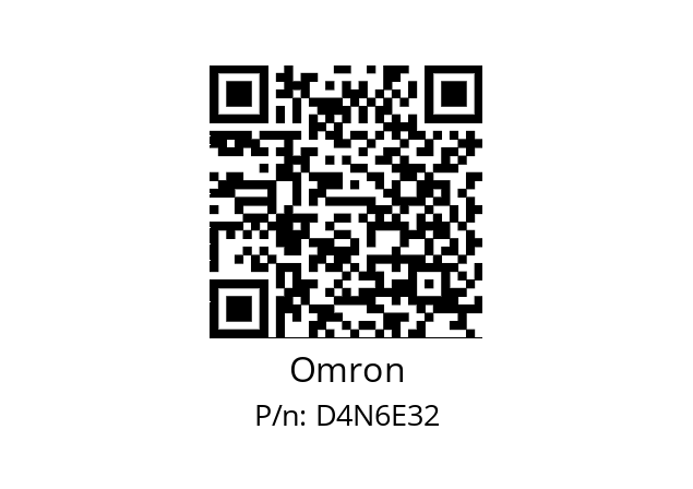   Omron D4N6E32