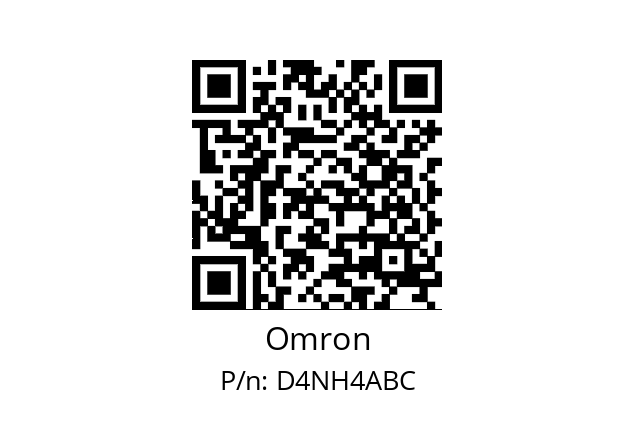   Omron D4NH4ABC