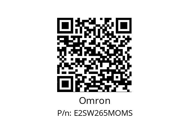   Omron E2SW265MOMS