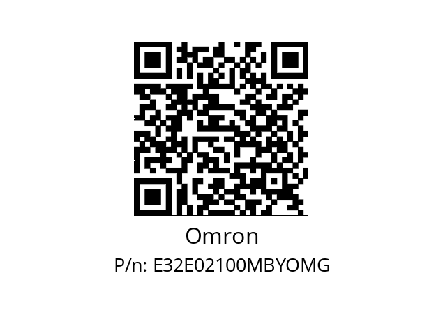   Omron E32E02100MBYOMG