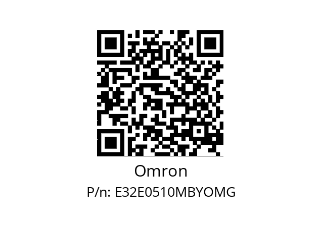   Omron E32E0510MBYOMG