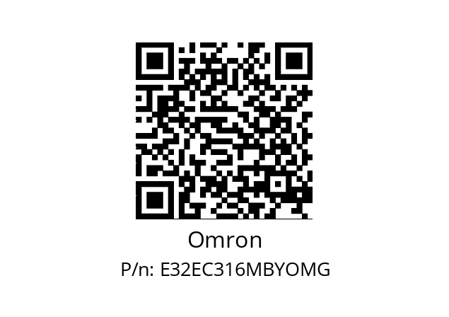   Omron E32EC316MBYOMG