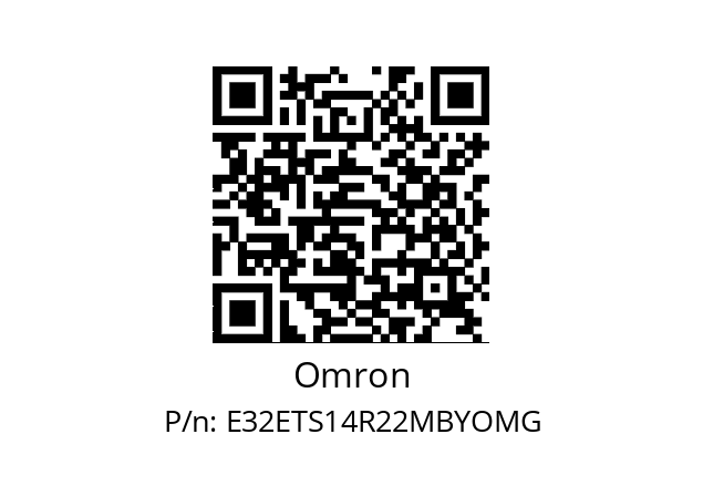   Omron E32ETS14R22MBYOMG