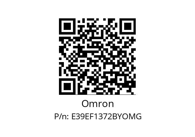   Omron E39EF1372BYOMG