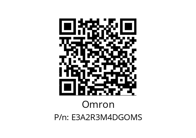   Omron E3A2R3M4DGOMS