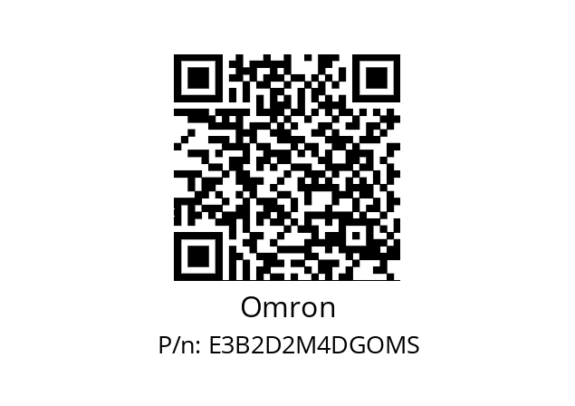   Omron E3B2D2M4DGOMS