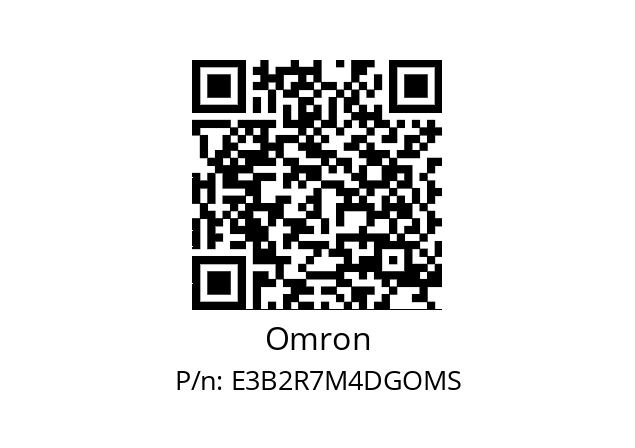   Omron E3B2R7M4DGOMS