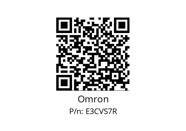   Omron E3CVS7R