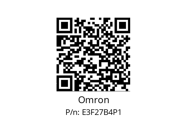   Omron E3F27B4P1