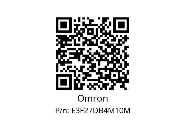   Omron E3F27DB4M10M