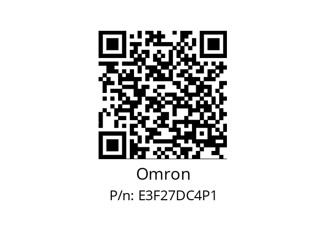   Omron E3F27DC4P1