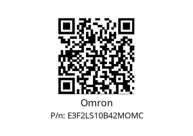   Omron E3F2LS10B42MOMC