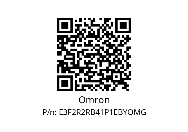   Omron E3F2R2RB41P1EBYOMG