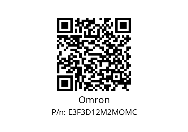   Omron E3F3D12M2MOMC