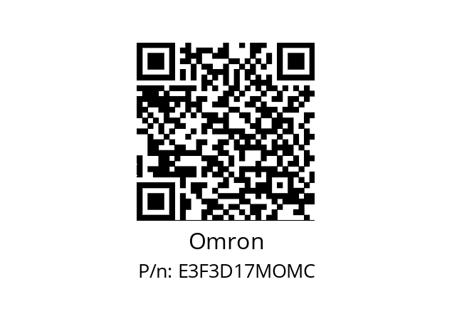   Omron E3F3D17MOMC