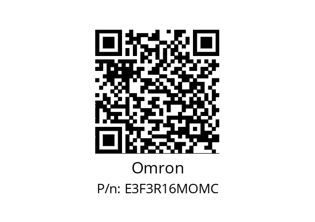   Omron E3F3R16MOMC