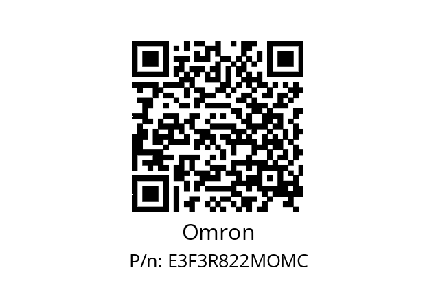   Omron E3F3R822MOMC