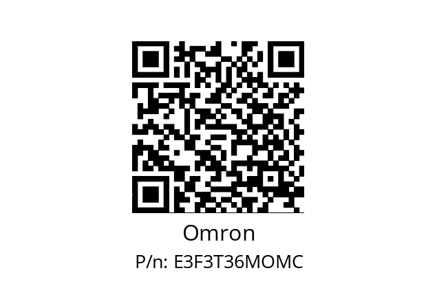   Omron E3F3T36MOMC