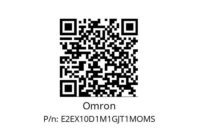   Omron E2EX10D1M1GJT1MOMS