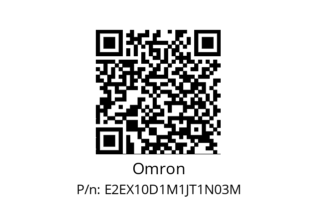   Omron E2EX10D1M1JT1N03M