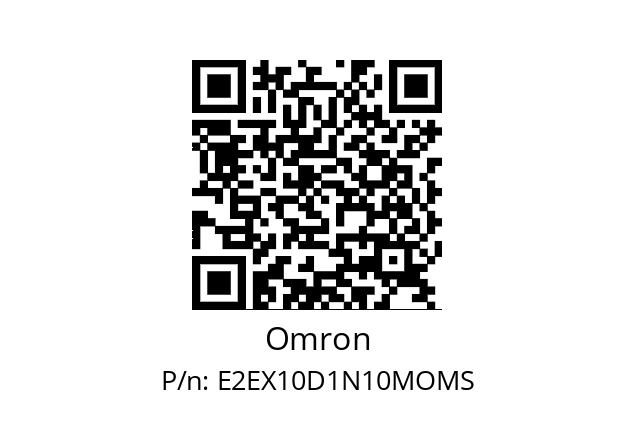   Omron E2EX10D1N10MOMS