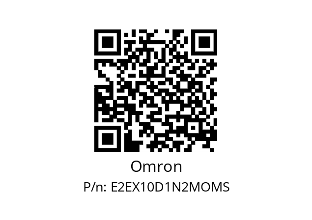   Omron E2EX10D1N2MOMS