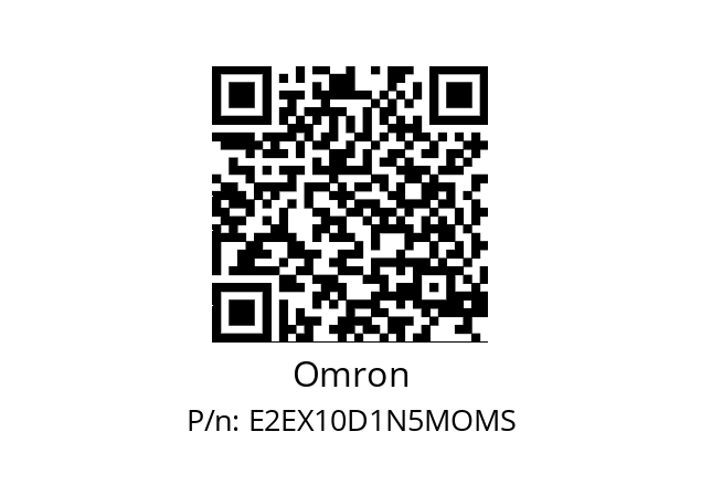   Omron E2EX10D1N5MOMS