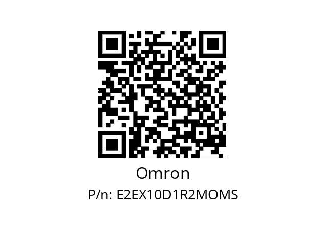   Omron E2EX10D1R2MOMS