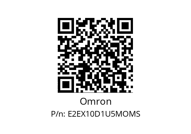   Omron E2EX10D1U5MOMS