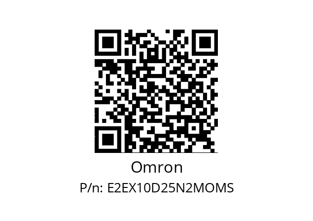   Omron E2EX10D25N2MOMS